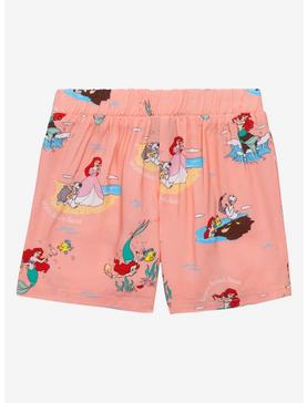 Disney The Little Mermaid Ariel & Friends Scenic Toddler Shorts - BoxLunch Exclusive, , hi-res
