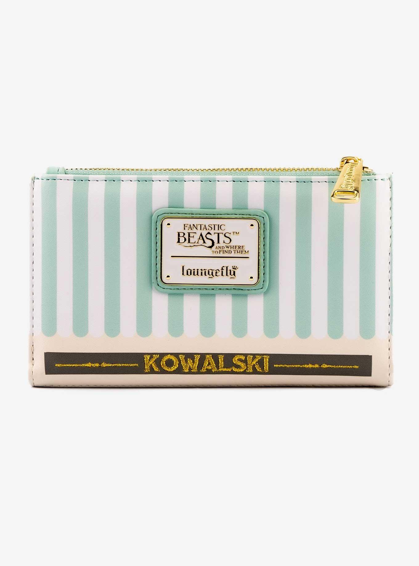 Loungefly Fantastic Beasts And Where To Find Them Kowalski Bakery Flap Wallet, , alternate