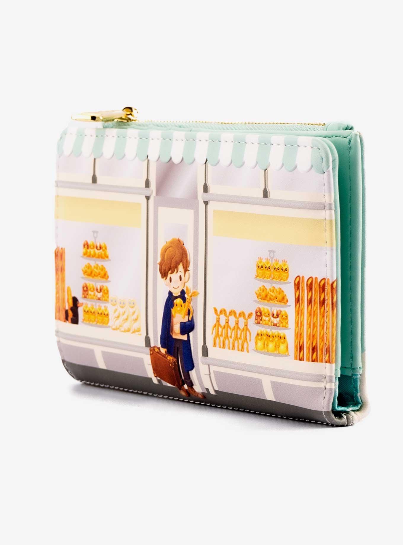 Loungefly Fantastic Beasts And Where To Find Them Kowalski Bakery Flap Wallet, , alternate