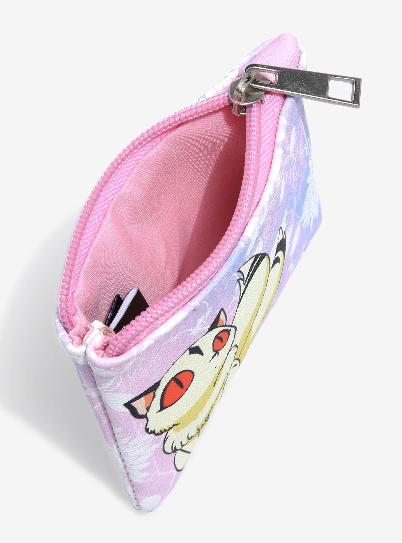 InuYasha Kirara Floral Tie-Dye Coin Purse - BoxLunch Exclusive, , alternate