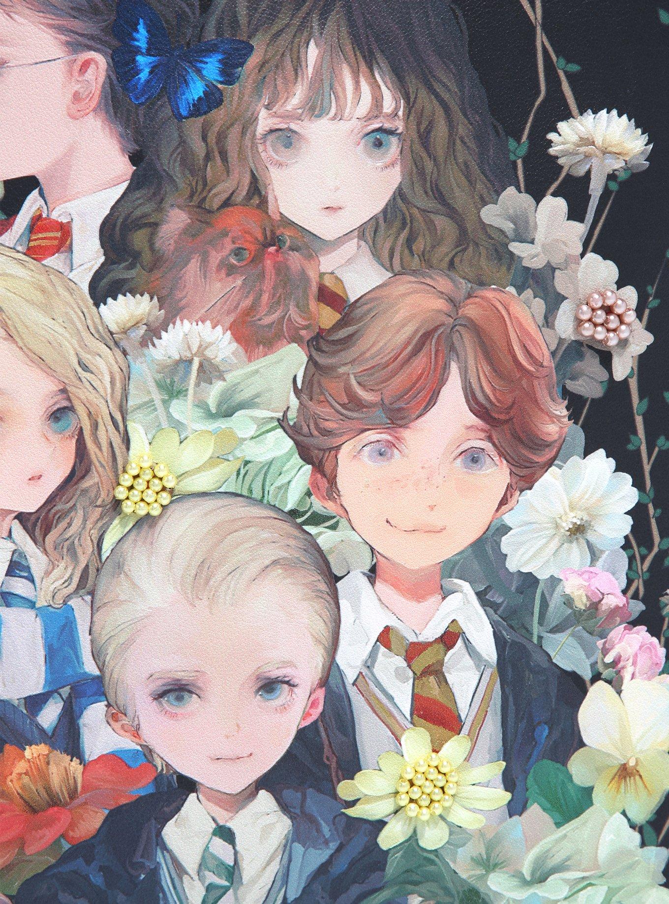 Harry Potter Characters Botanical Group Portrait Mini Backpack - BoxLunch Exclusive, , alternate