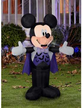 Disney Mickey Mouse Vampire Costume Inflatable Décor, , hi-res