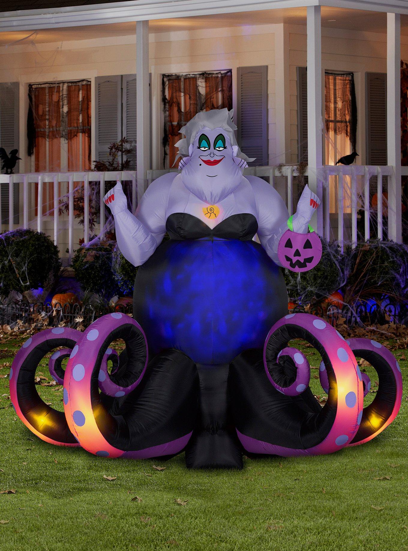 Disney The Little Mermaid Ursula Animated Projection Airblown, , alternate