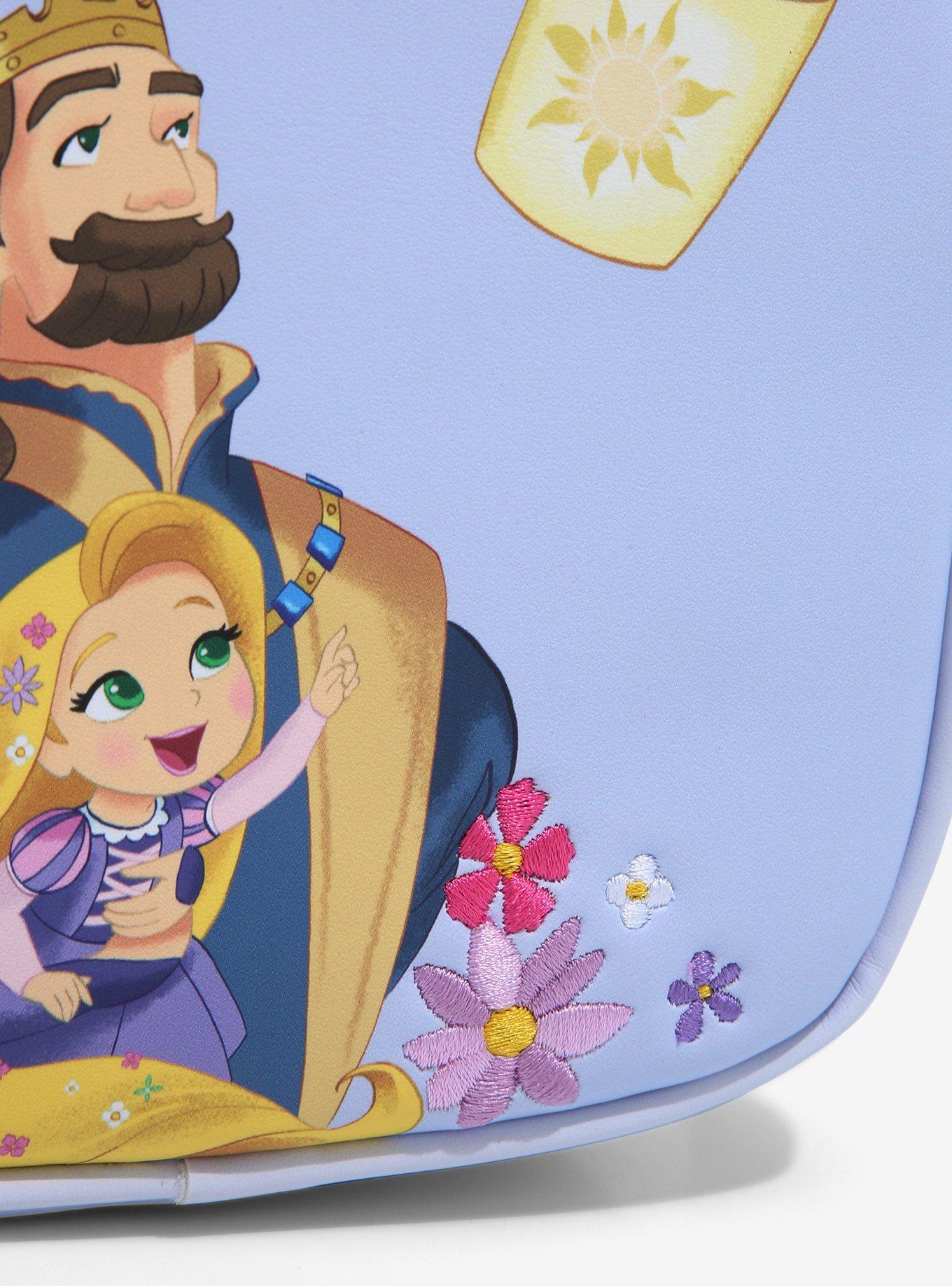 Loungefly Disney Tangled Royal Family Crossbody Bag - BoxLunch Exclusive, , alternate
