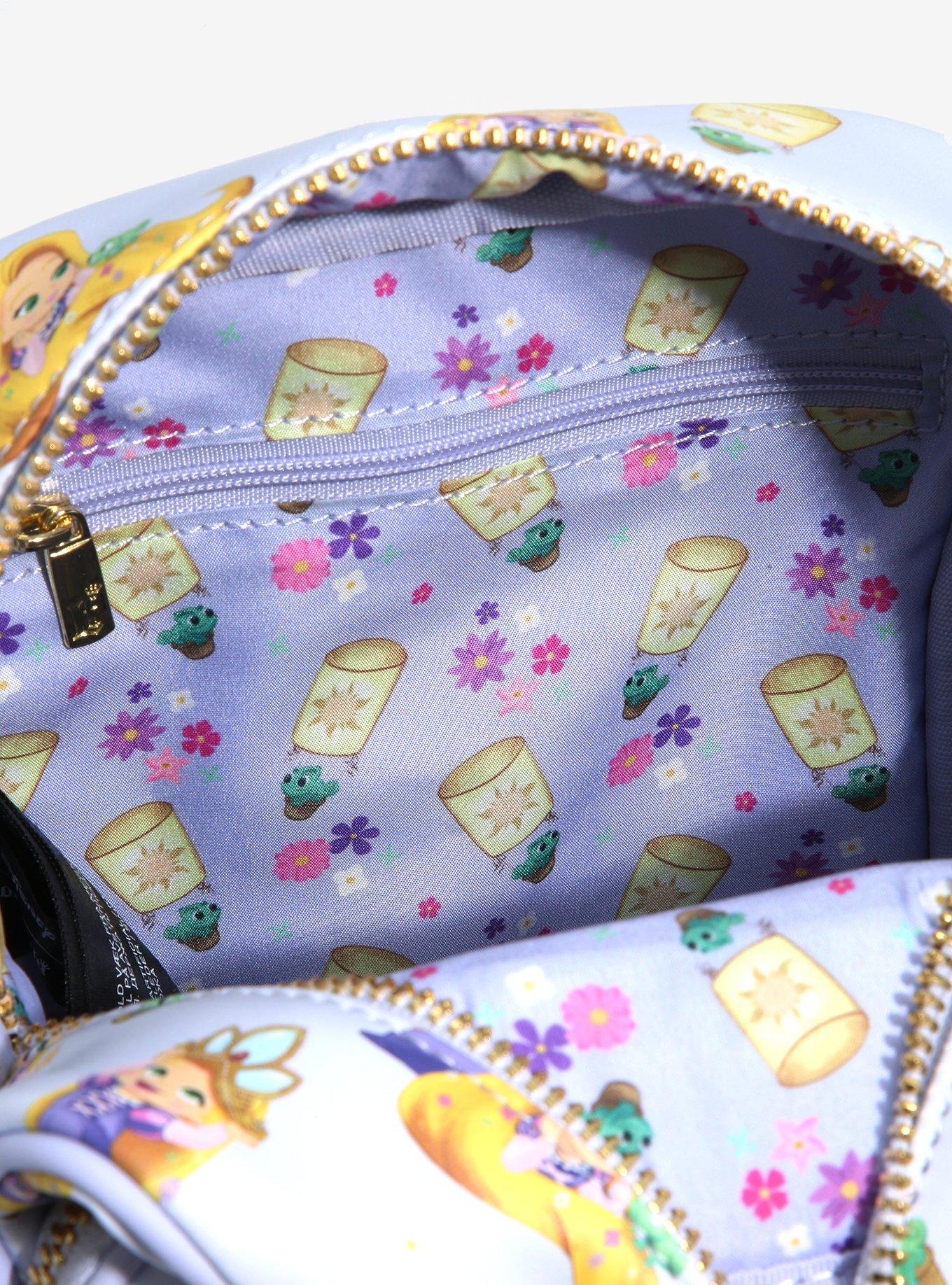 Loungefly Disney Tangled Rapunzel Tiara Crossbody Bag - BoxLunch Exclusive, , alternate