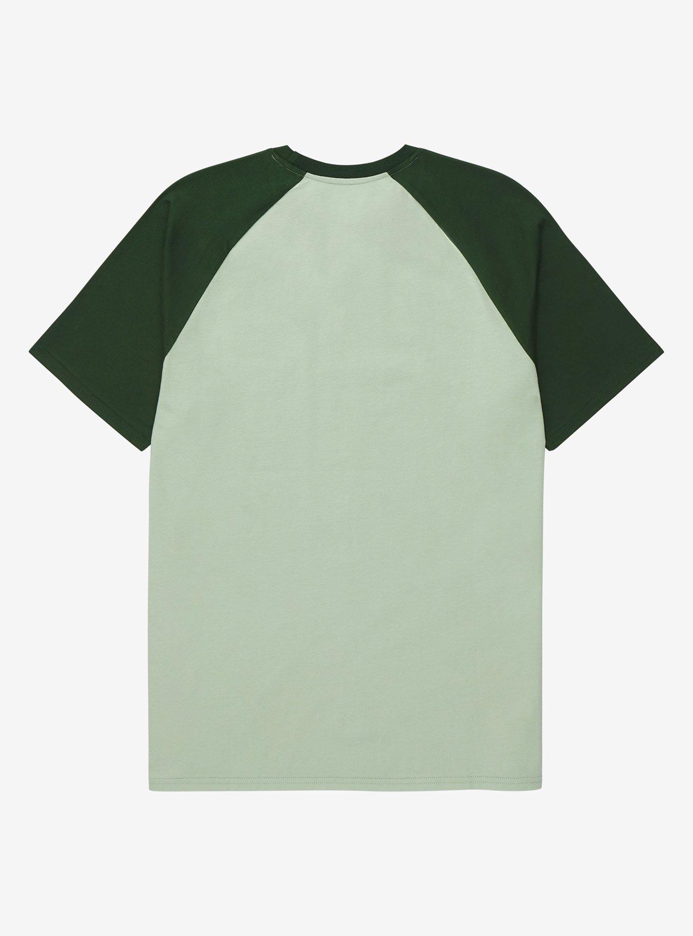 Disney Robin Hood Sherwood Forest Raglan T-Shirt - BoxLunch Exclusive, SAGE, alternate