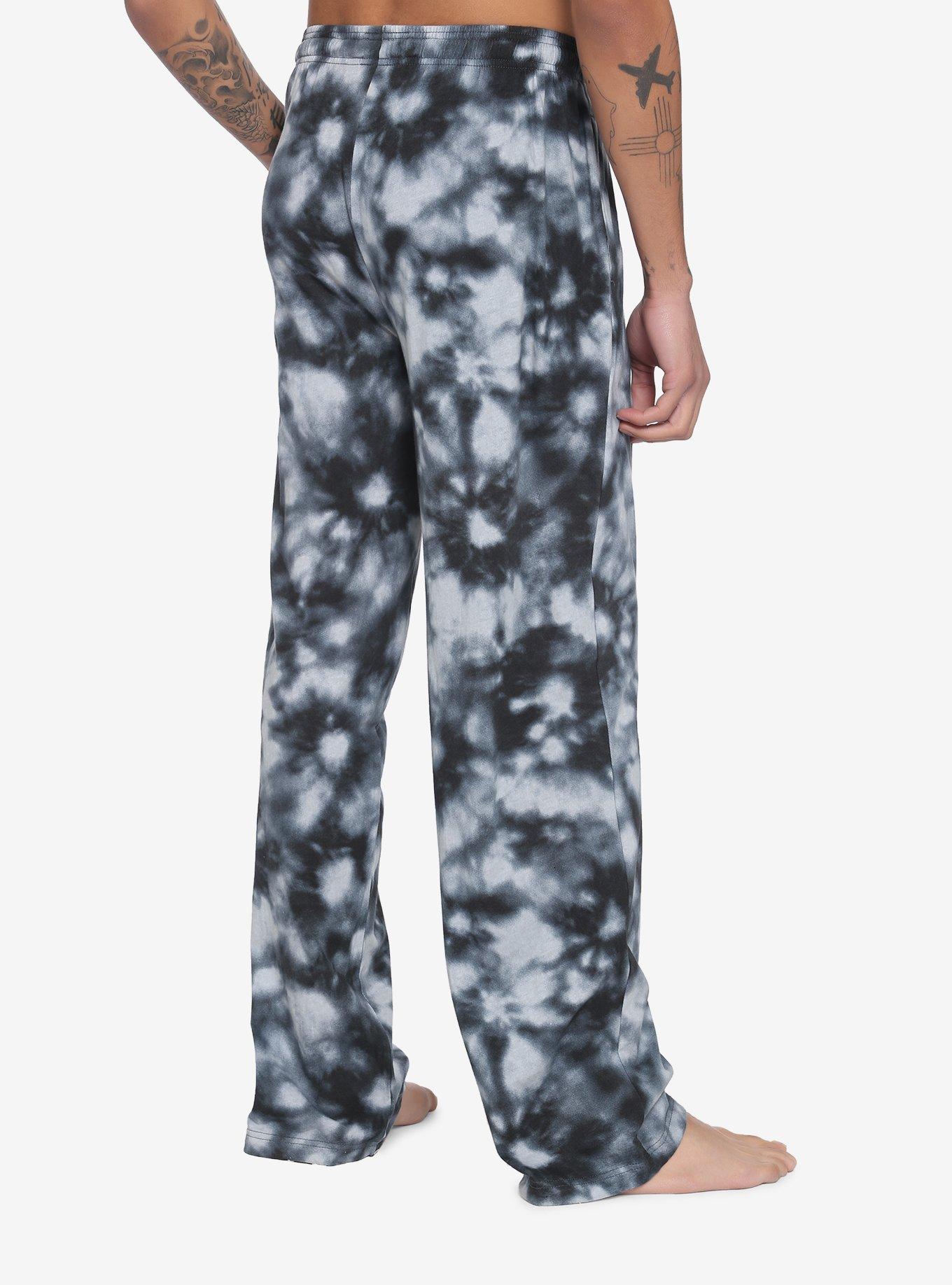 DC Comics Batman Logo Grey Wash Pajama Pants, MULTI, alternate