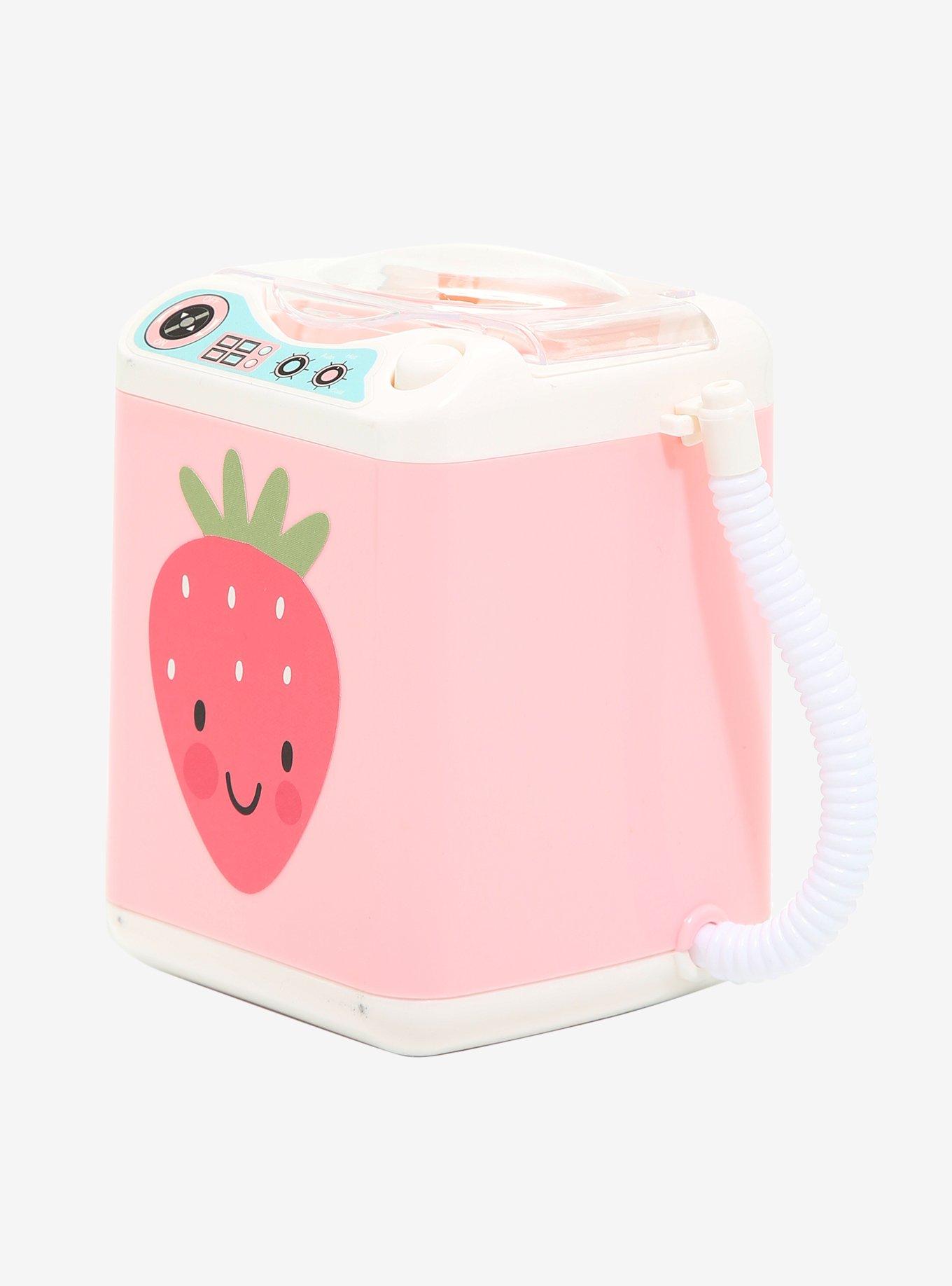 Makeup Sponge Strawberry Washing Machine, , alternate