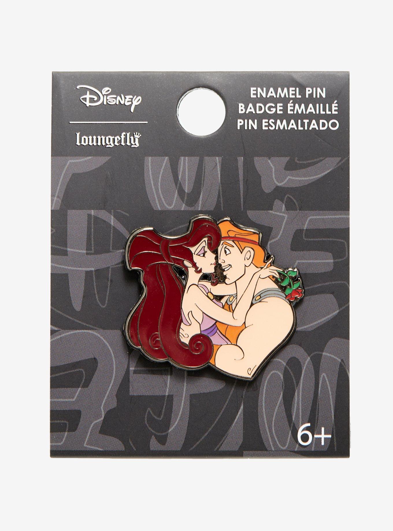 Loungefly Disney Hercules Meg & Hercules Hug Enamel Pin, , alternate