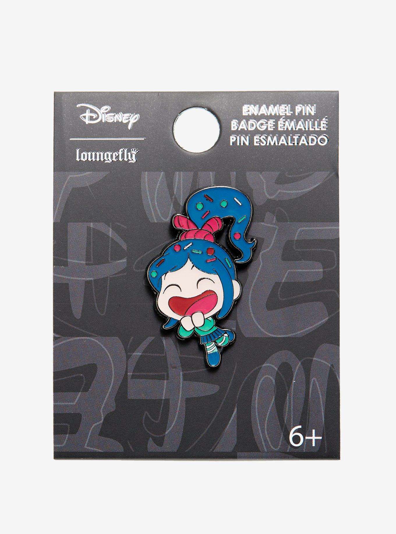 Loungefly Disney Wreck-It Ralph Chibi Vanellope Von Schweetz Enamel Pin, , alternate