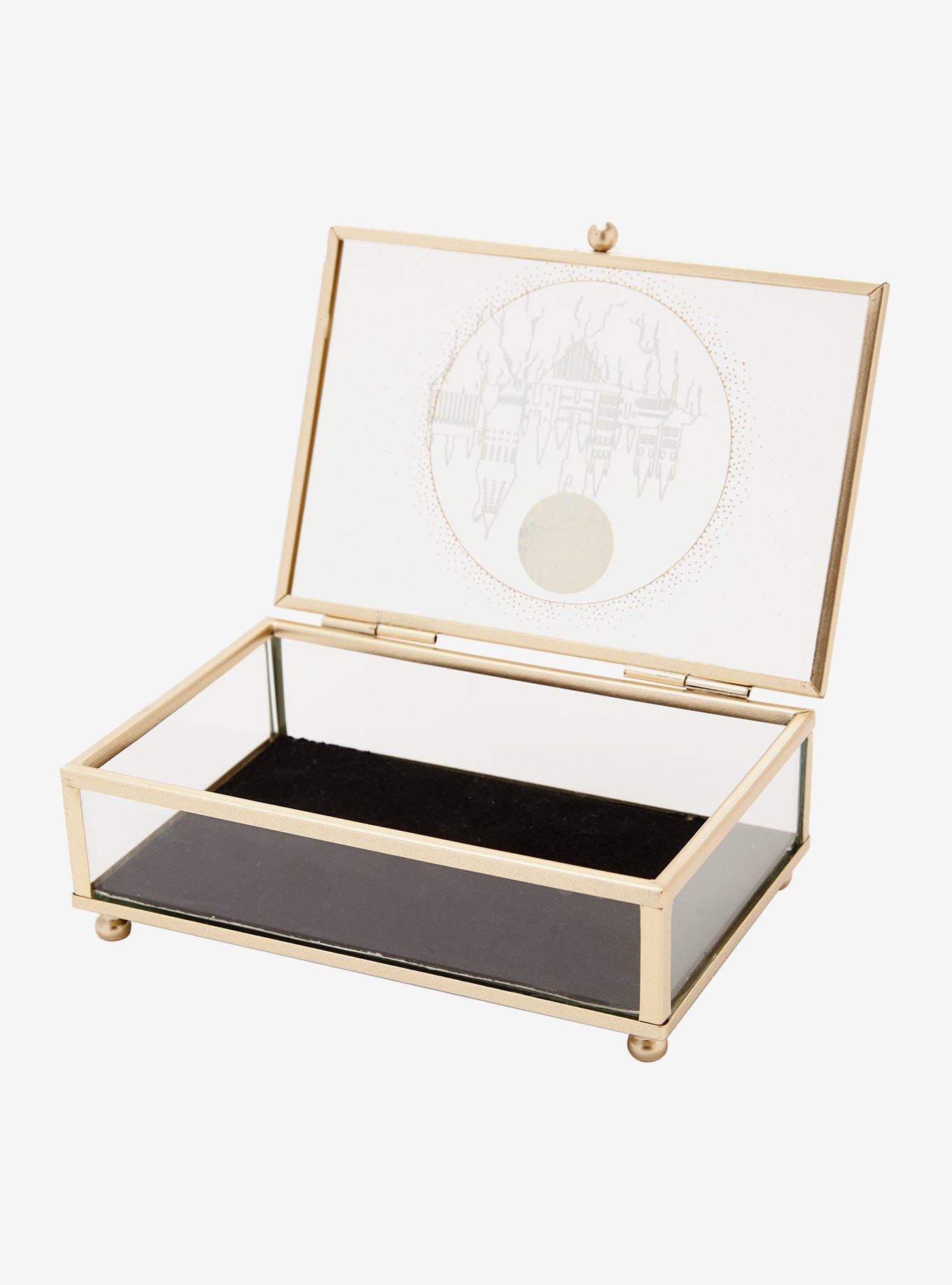 Harry Potter Hogwarts Glass Jewelry Box, , alternate