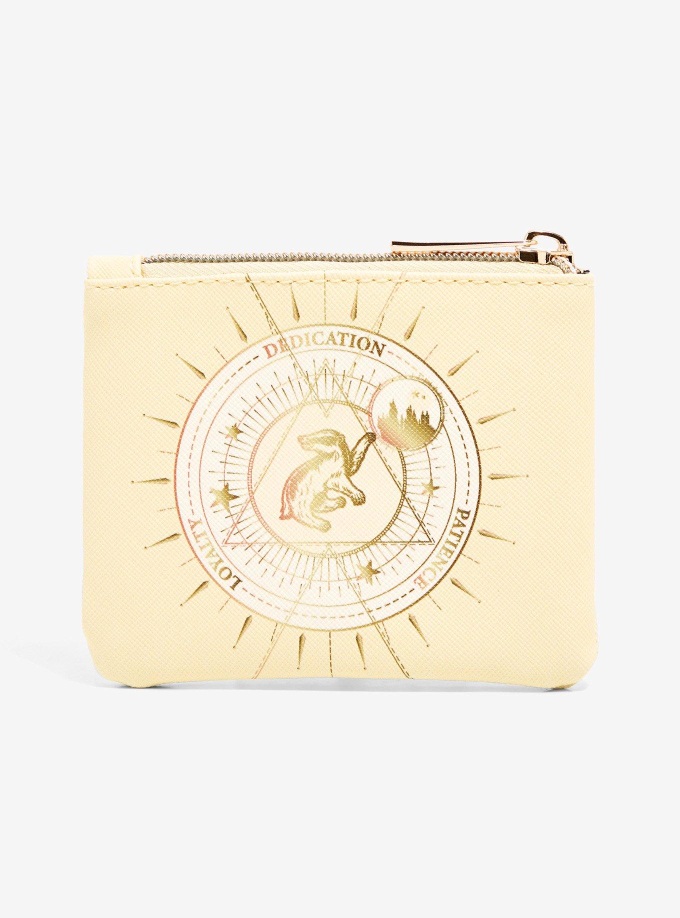 Harry Potter Hogwarts Hufflepuff Coin Purse, , alternate