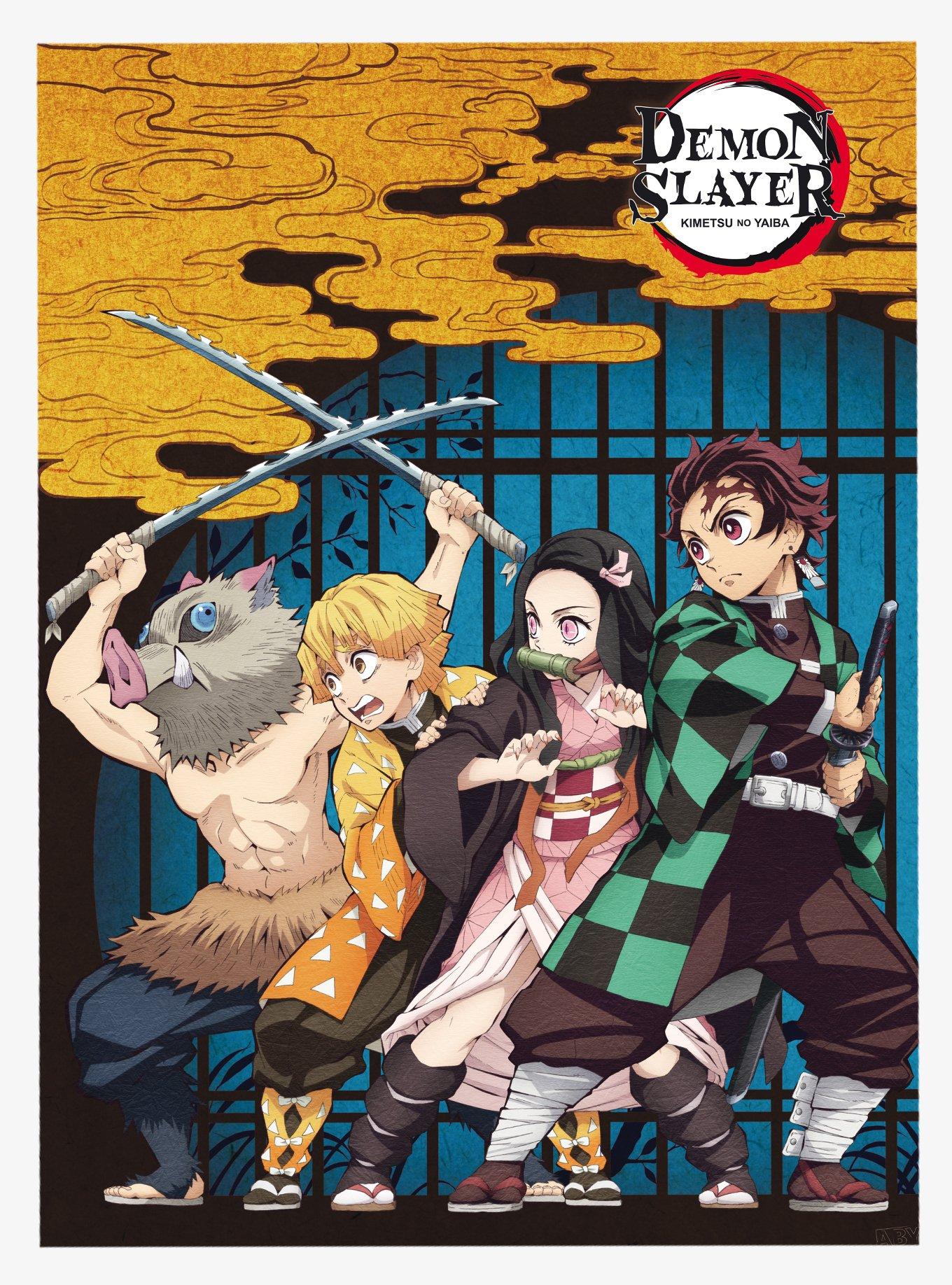 Demon Slayer Boxed Poster Set