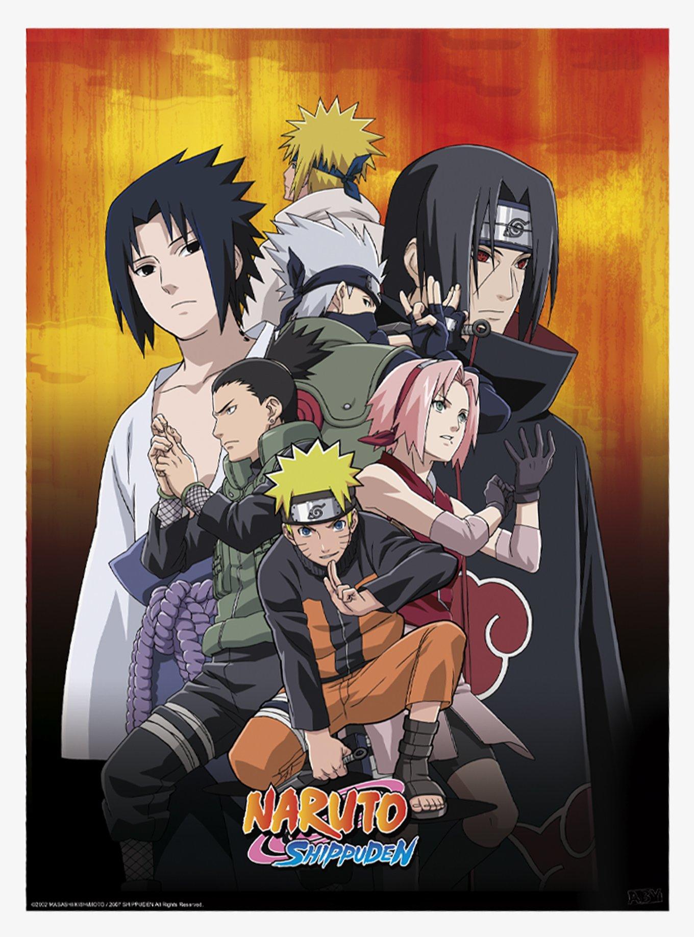 Naruto Shippuden Shinobi Boxed Poster Set