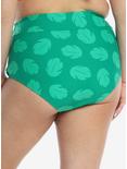 Disney Lilo & Stitch Leaf High-Waisted Swim Bottoms Plus Size, , alternate