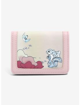 Plus Size Our Universe Disney Bambi Sleeping with Petals Small Wallet - BoxLunch Exclusive, , hi-res