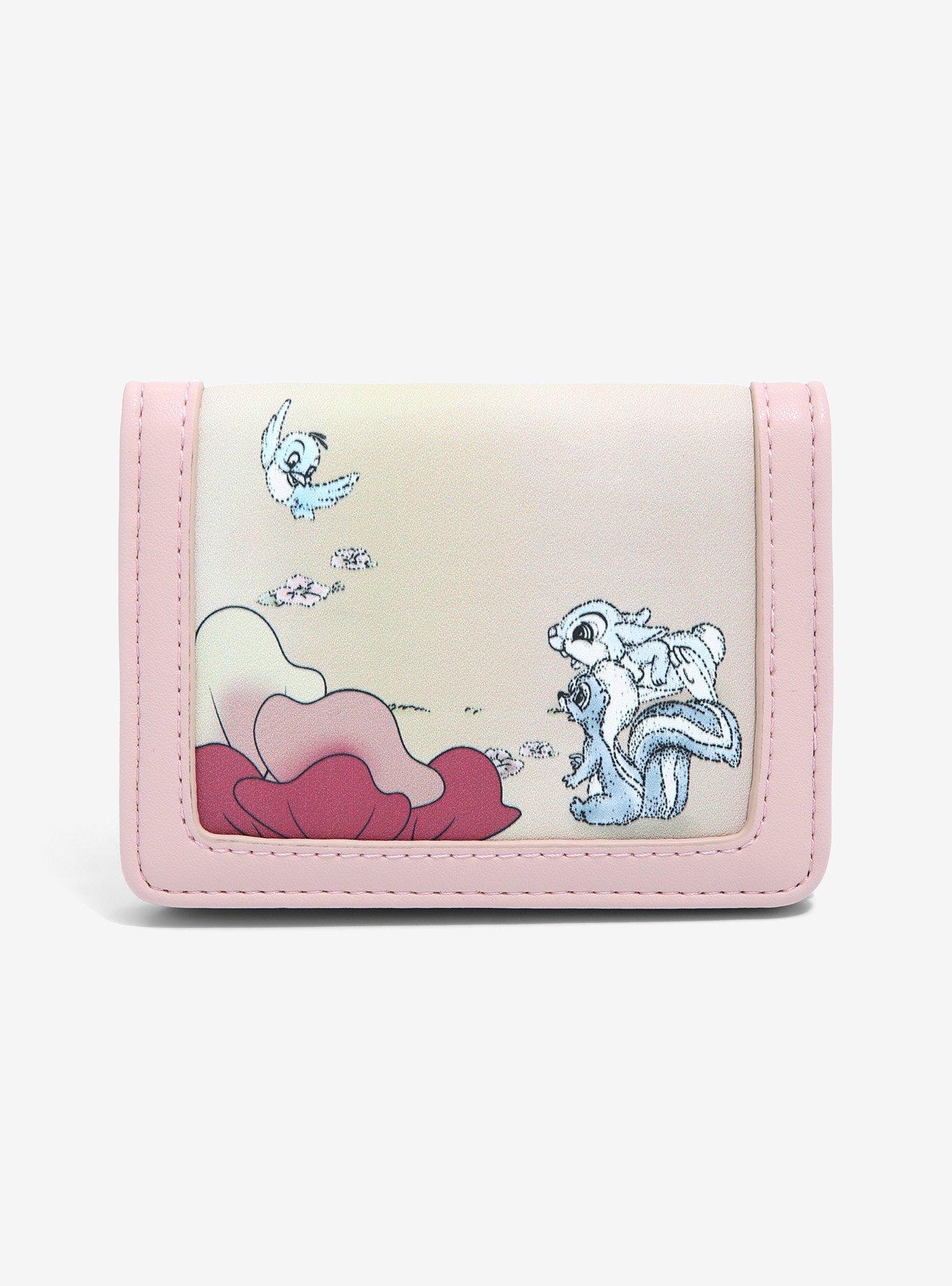 Our Universe Disney Bambi Sleeping with Petals Small Wallet - BoxLunch Exclusive, , alternate