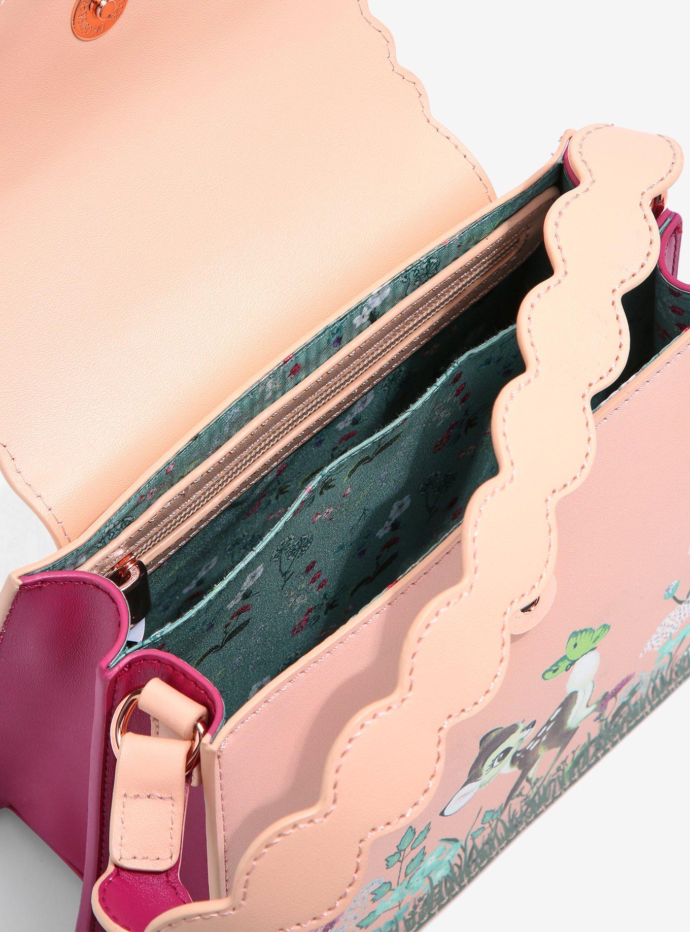 Our Universe Bambi Watercolor Portrait Handbag - BoxLunch Exclusive, , alternate