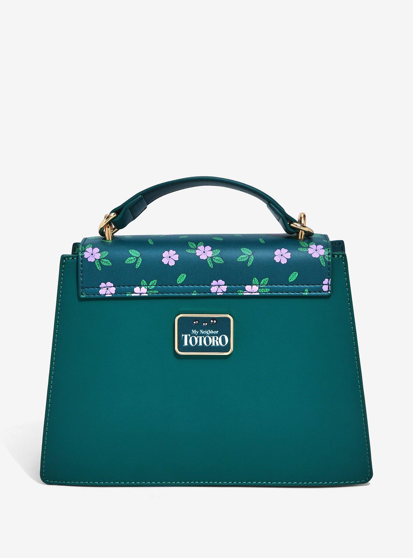 Our Universe Studio Ghibli My Neighbor Totoro Forest Leaves & Flowers Handbag - BoxLunch Exclusive, , alternate