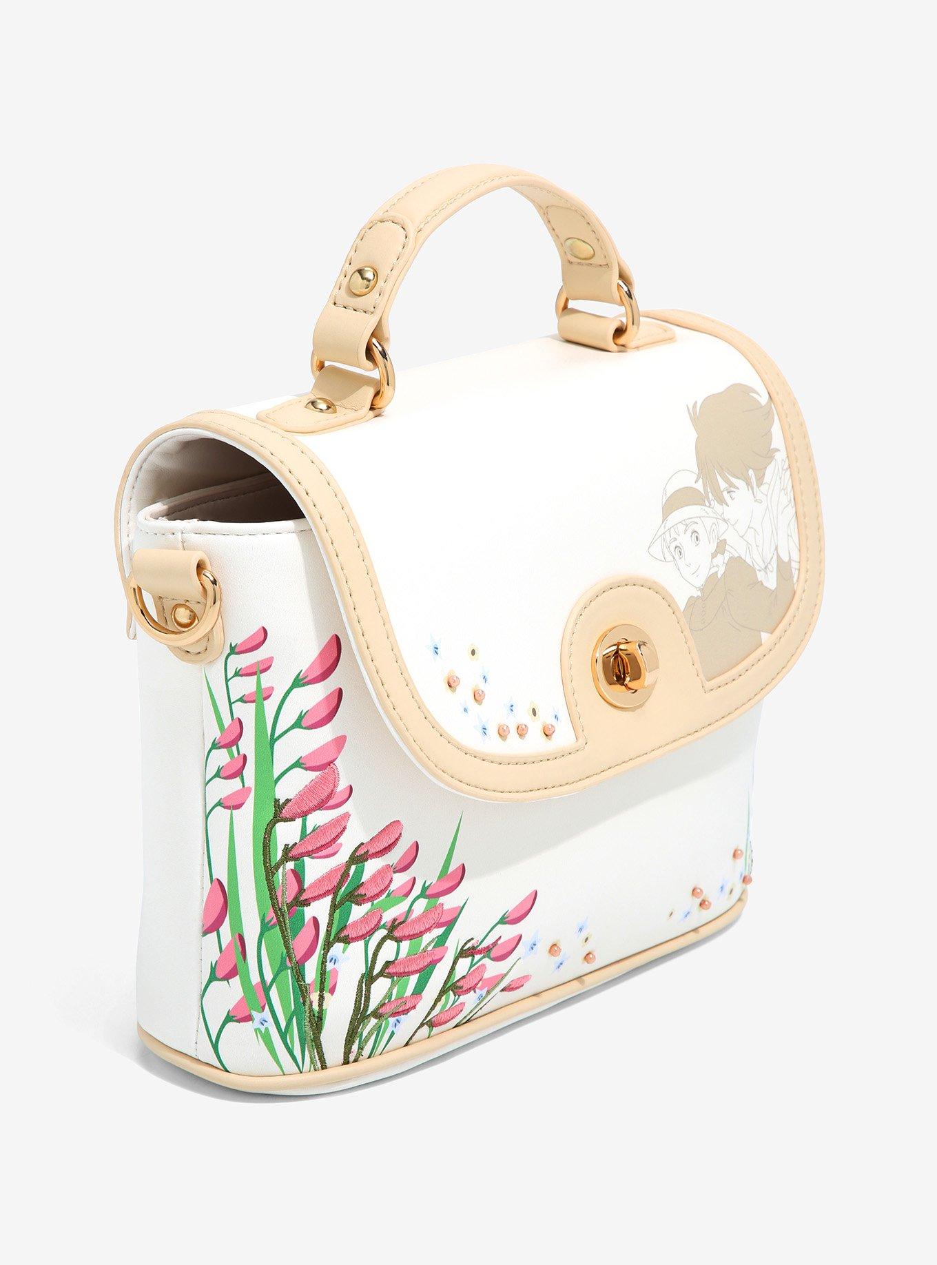 Studio Ghibli Howl&rsquo;s Moving Castle Sophie & Howl Floral Handbag - BoxLunch Exclusive, , alternate