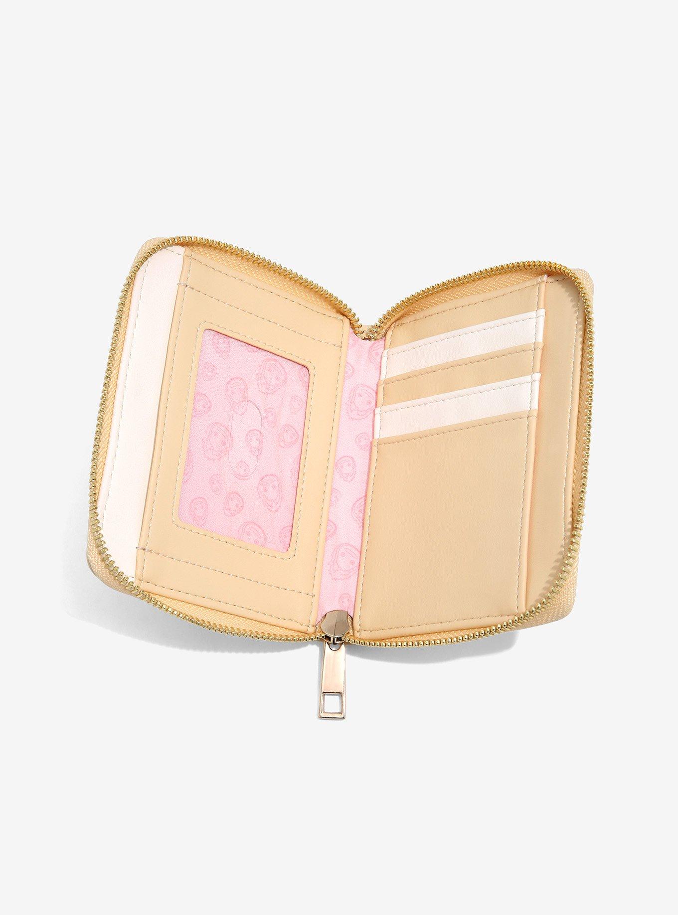 Studio Ghibli Howl&rsquo;s Moving Castle Sophie & Howl Floral Small Zip Wallet - BoxLunch Exclusive, , alternate