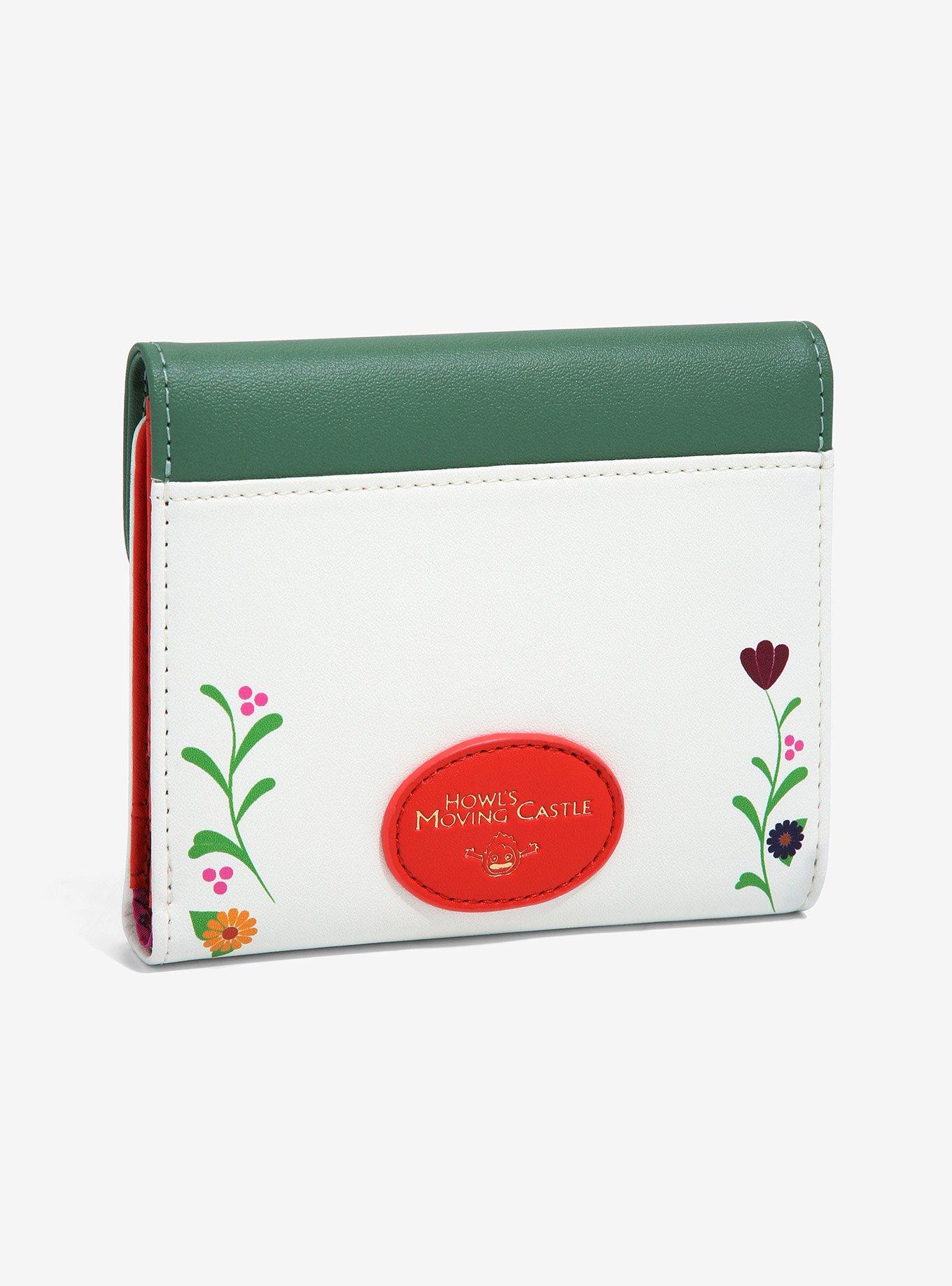 Studio Ghibli Howl&rsquo;s Moving Castle Floral Hats Small Wallet - BoxLunch Exclusive, , hi-res