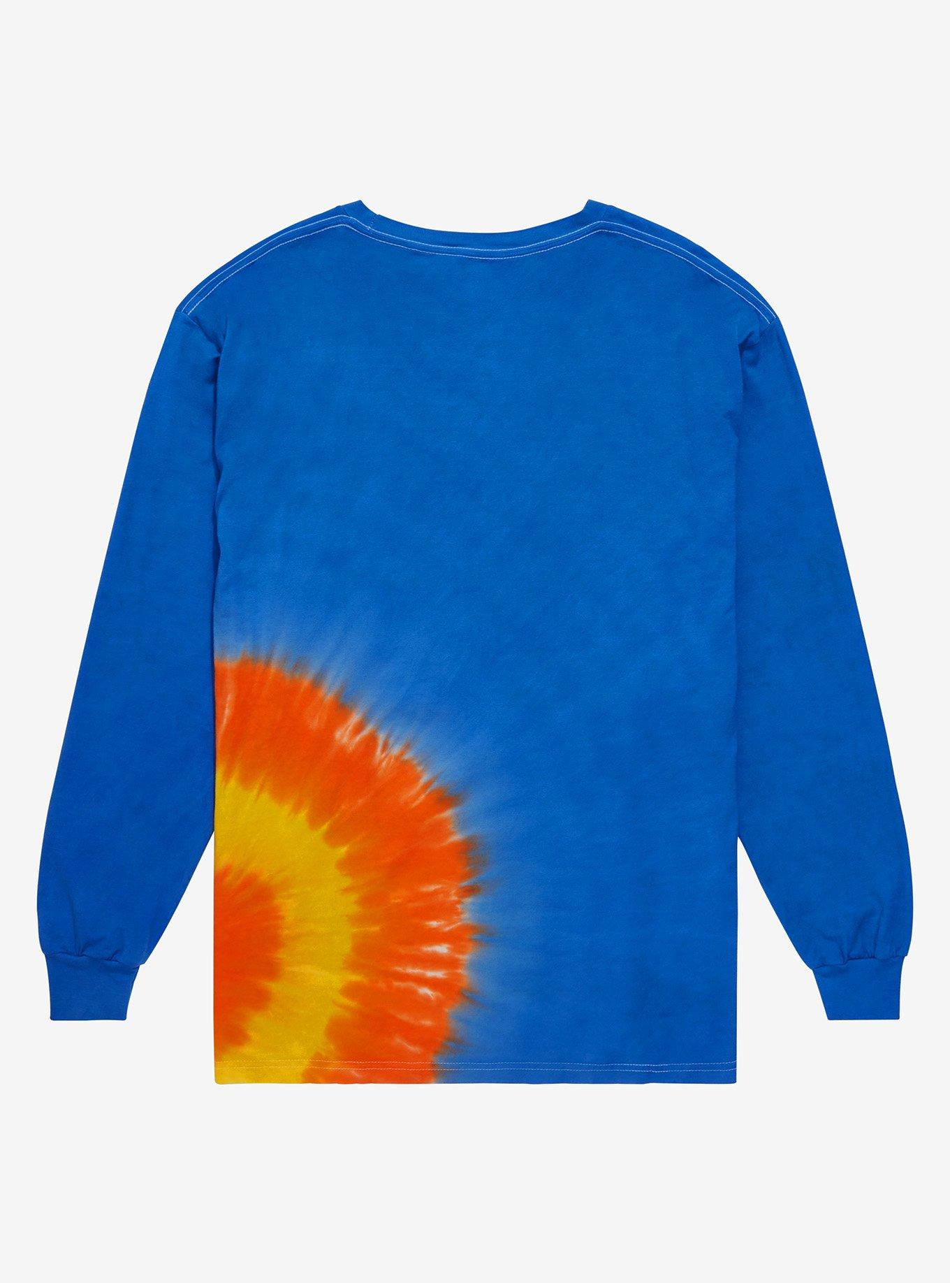 Sonic the Hedgehog Classic Sonic Radial Dye Long Sleeve T-Shirt - BoxLunch Exclusive, BLUE, alternate