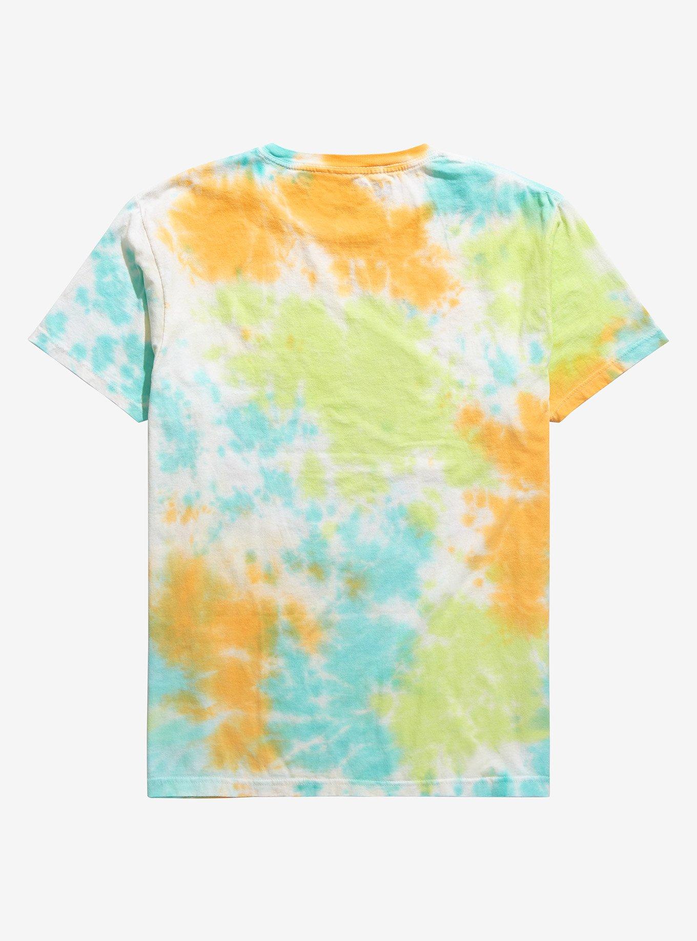 Cowboy Bebop Spike Spiegel Character Panel Tie-Dye T-Shirt - BoxLunch Exclusive, MULTI, alternate