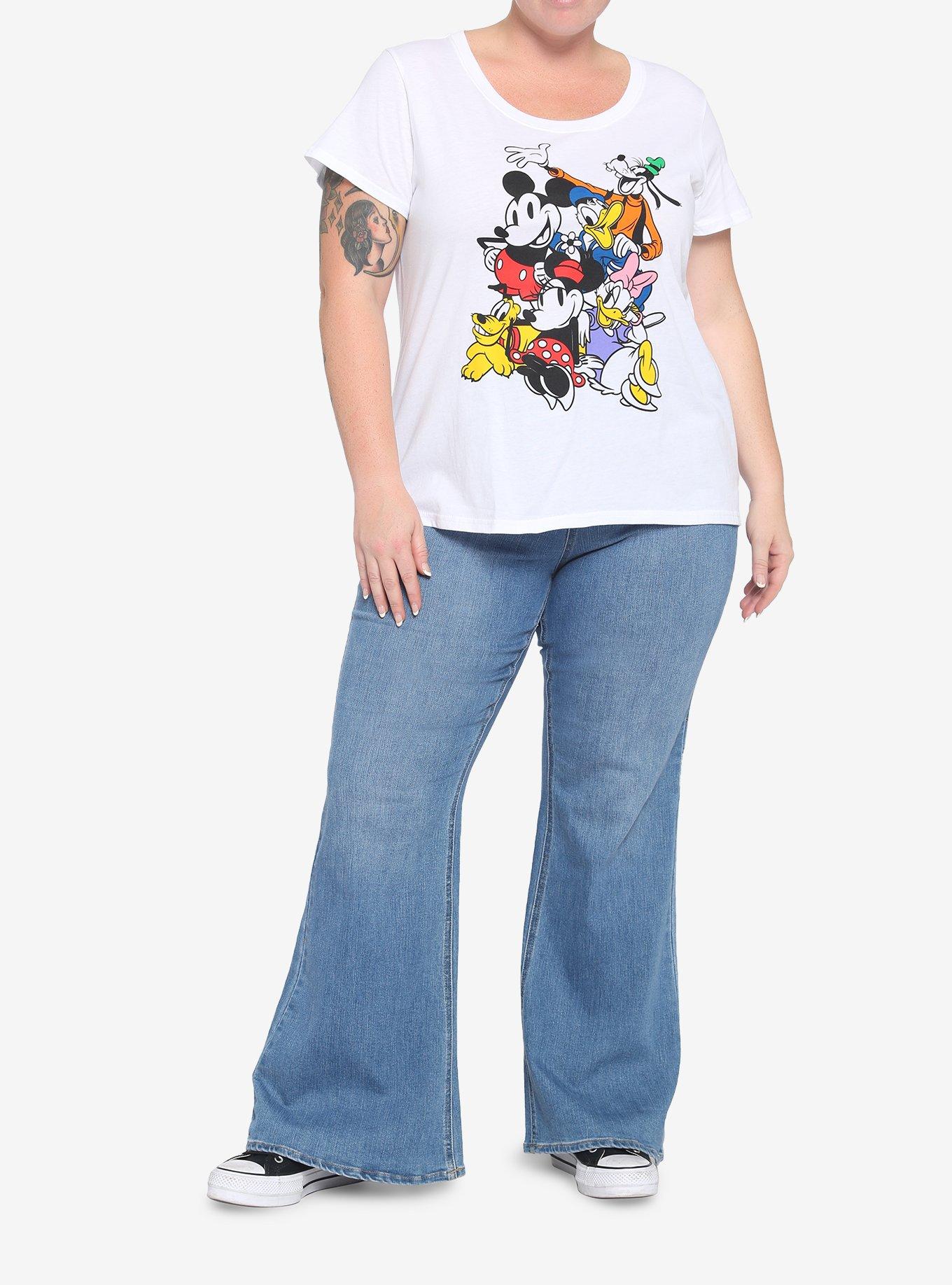 Disney Mickey Mouse And Friends Classic Girls T-Shirt Plus Size, , hi-res
