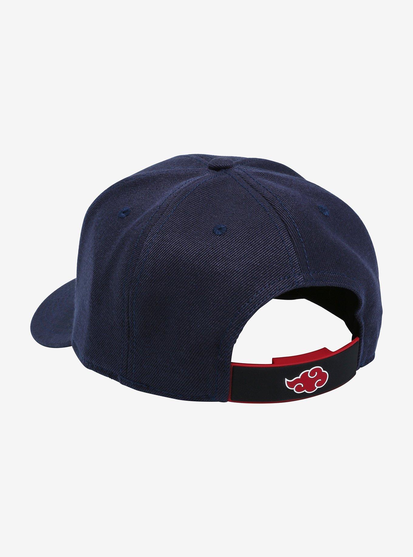 Naruto Shippuden Akatsuki Cloud Logo Hat Clip, , alternate
