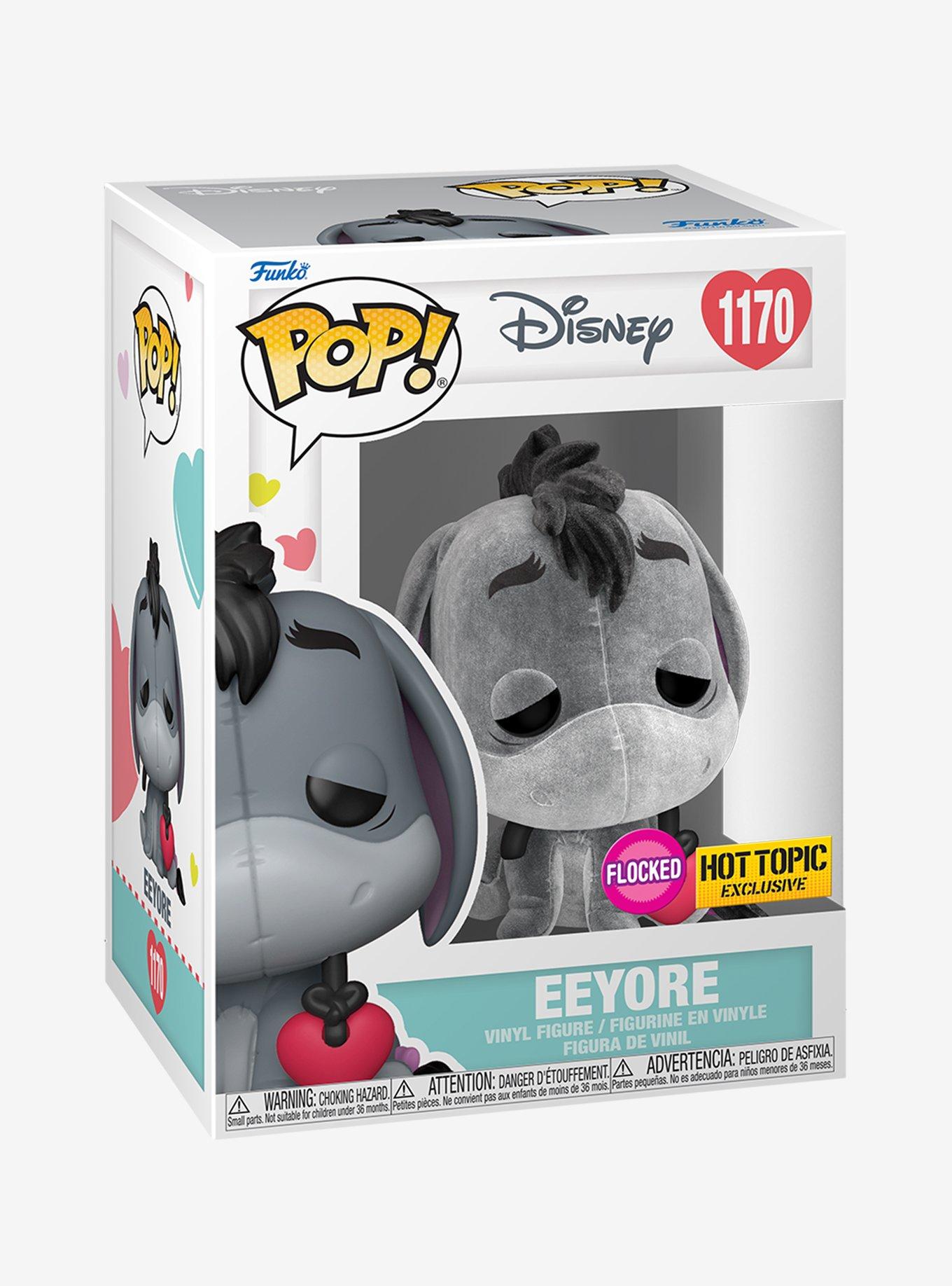 Funko Disney Winnie The Pooh Pop! Eeyore Flocked Vinyl Figure Hot Topic Exclusive, , alternate