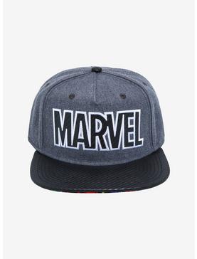 Marvel Logo Collage Snapback Hat, , hi-res