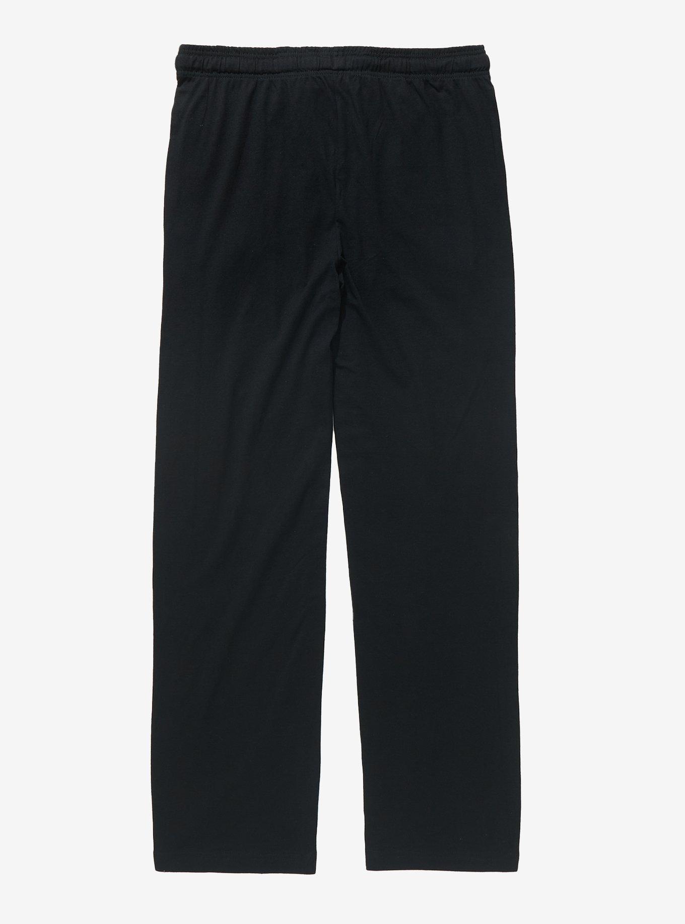 Marvel Comic Book Logo Sleep Pants - BoxLunch Exclusive, BLACK, alternate