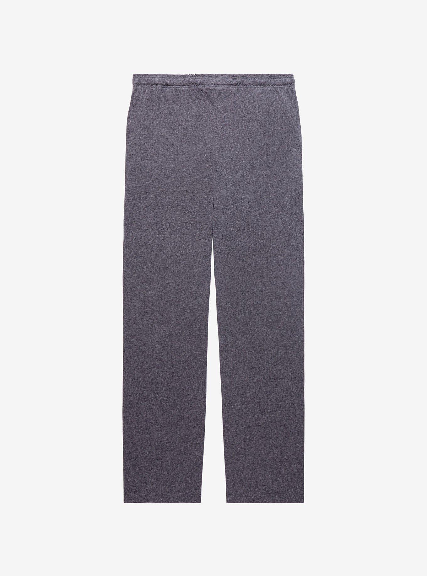 JoJo's Bizarre Adventure Chibi Jotaro & Dio Sleep Pants - BoxLunch Exclusive, HEATHER GREY, alternate