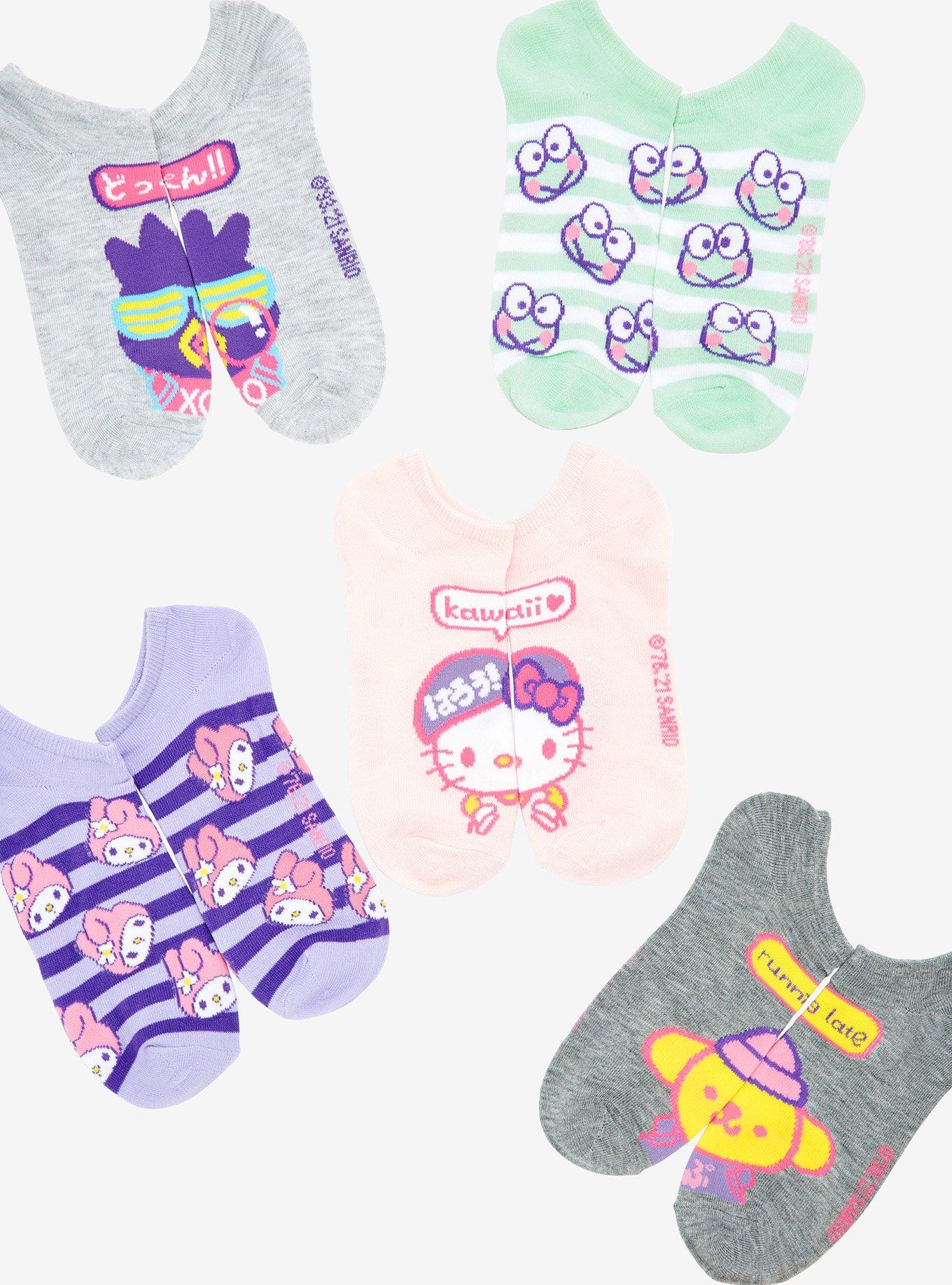 Sanrio Hello Kitty & Friends Street Style Sock Set, , hi-res