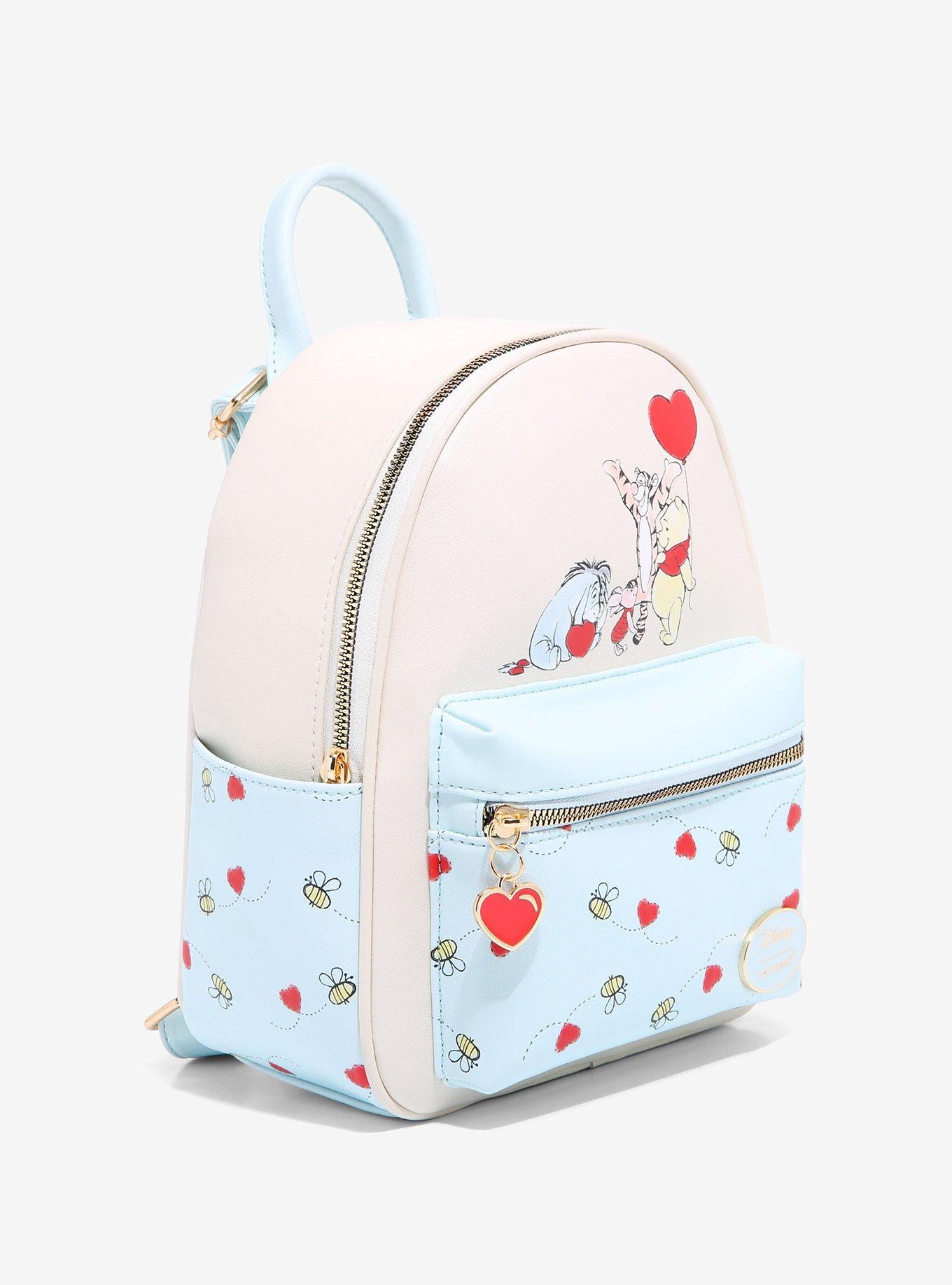 Her Universe Disney Winnie The Pooh & Friends Heart Mini Backpack, , alternate