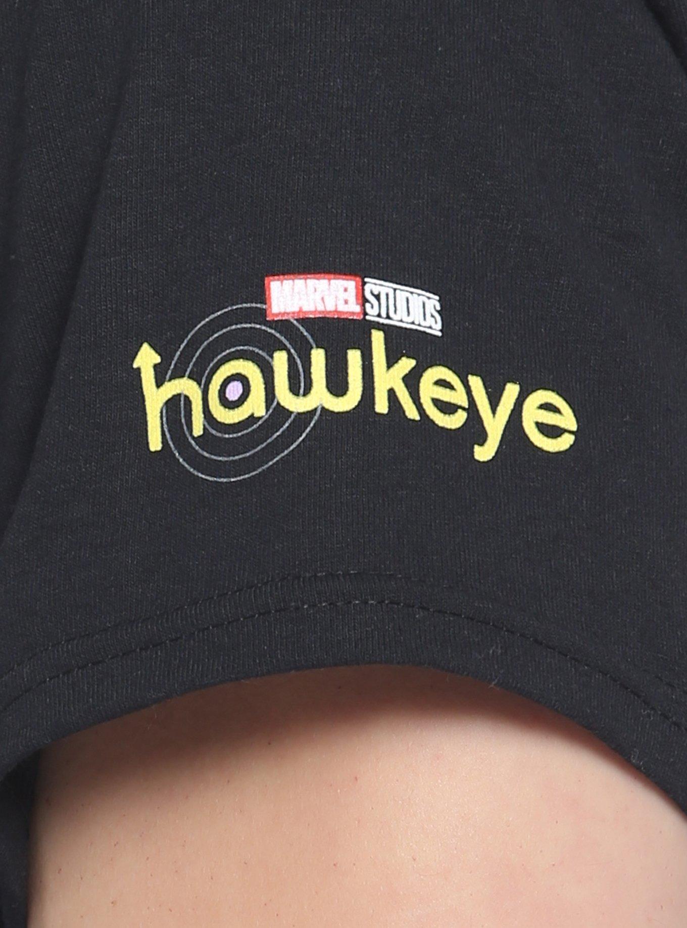 Marvel Hawkeye Logo T-Shirt, BLACK, alternate