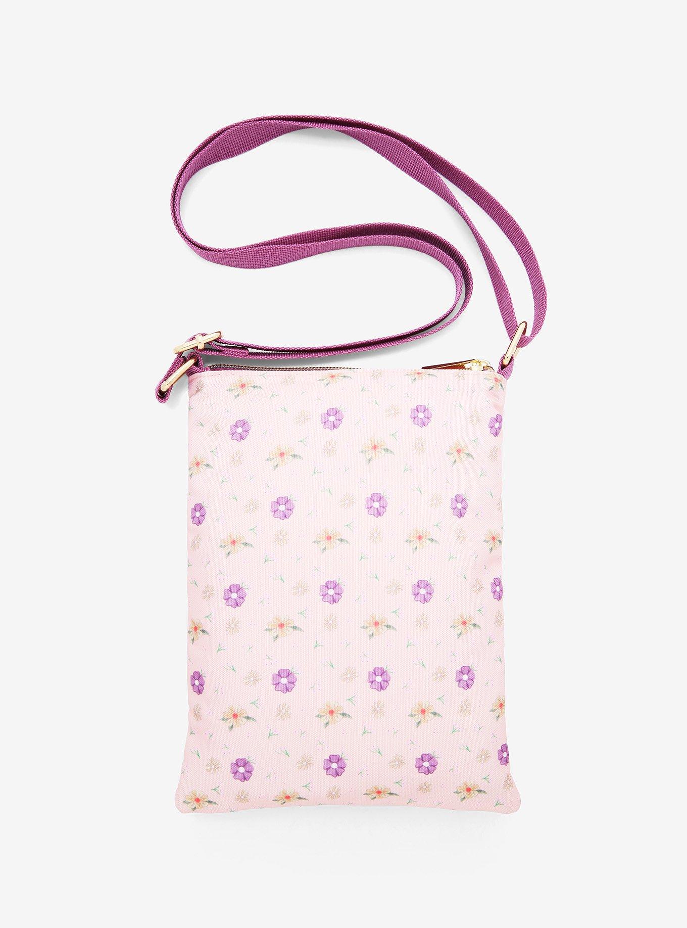 Her Universe Disney Tangled Rapunzel & Flynn Passport Crossbody Bag, , alternate