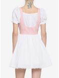 White & Pink Corset Dress, MULTI, alternate