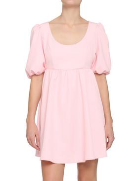 Pink Bow Babydoll Dress, , hi-res