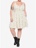 Ivory Frog & Mushroom Lace-Up Dress Plus Size, MULTI, alternate
