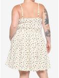 Ivory Frog & Mushroom Lace-Up Dress Plus Size, MULTI, alternate