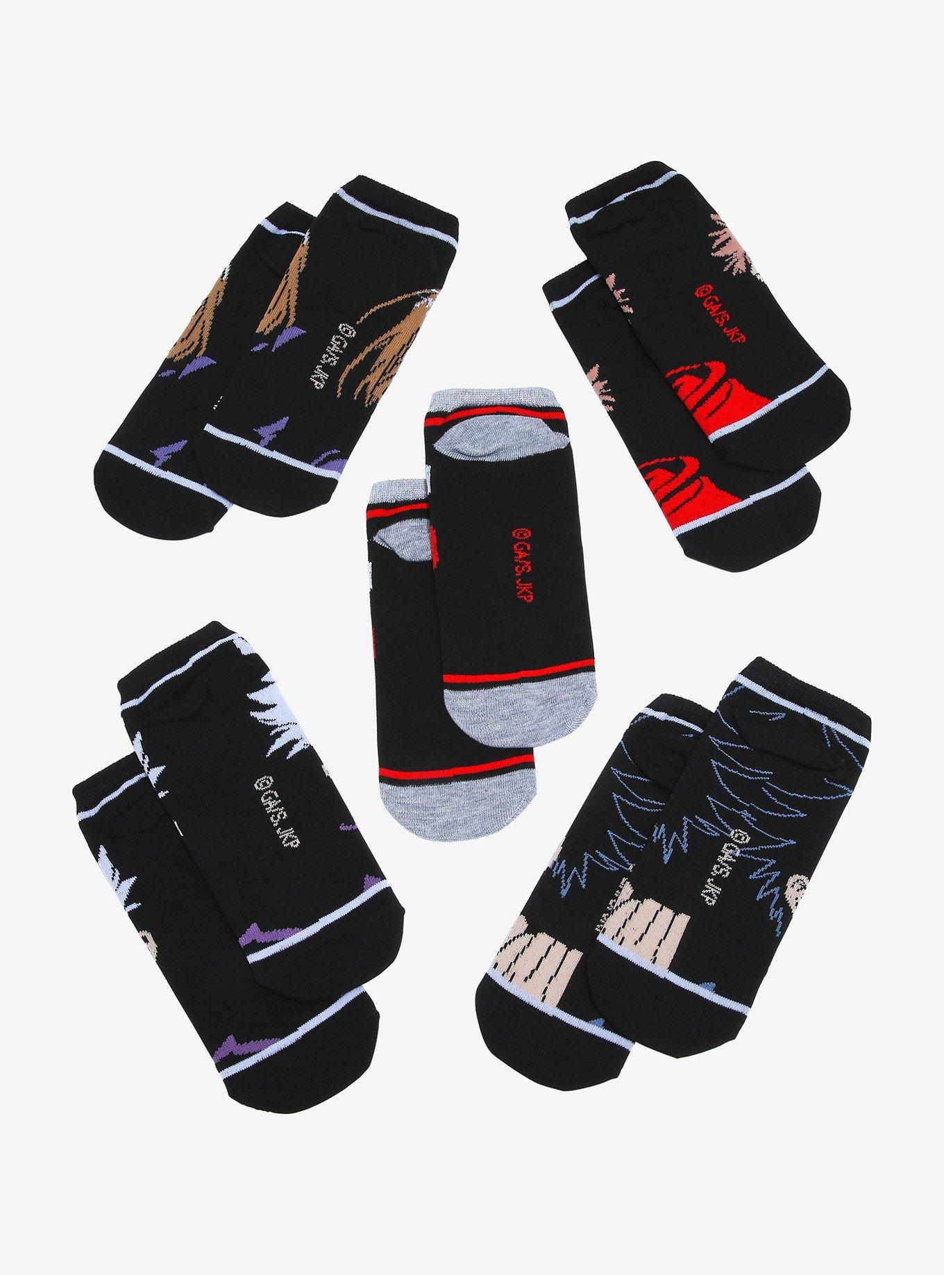 Jujutsu Kaisen Jujutsu Sorcerers Ankle Sock Set, , alternate
