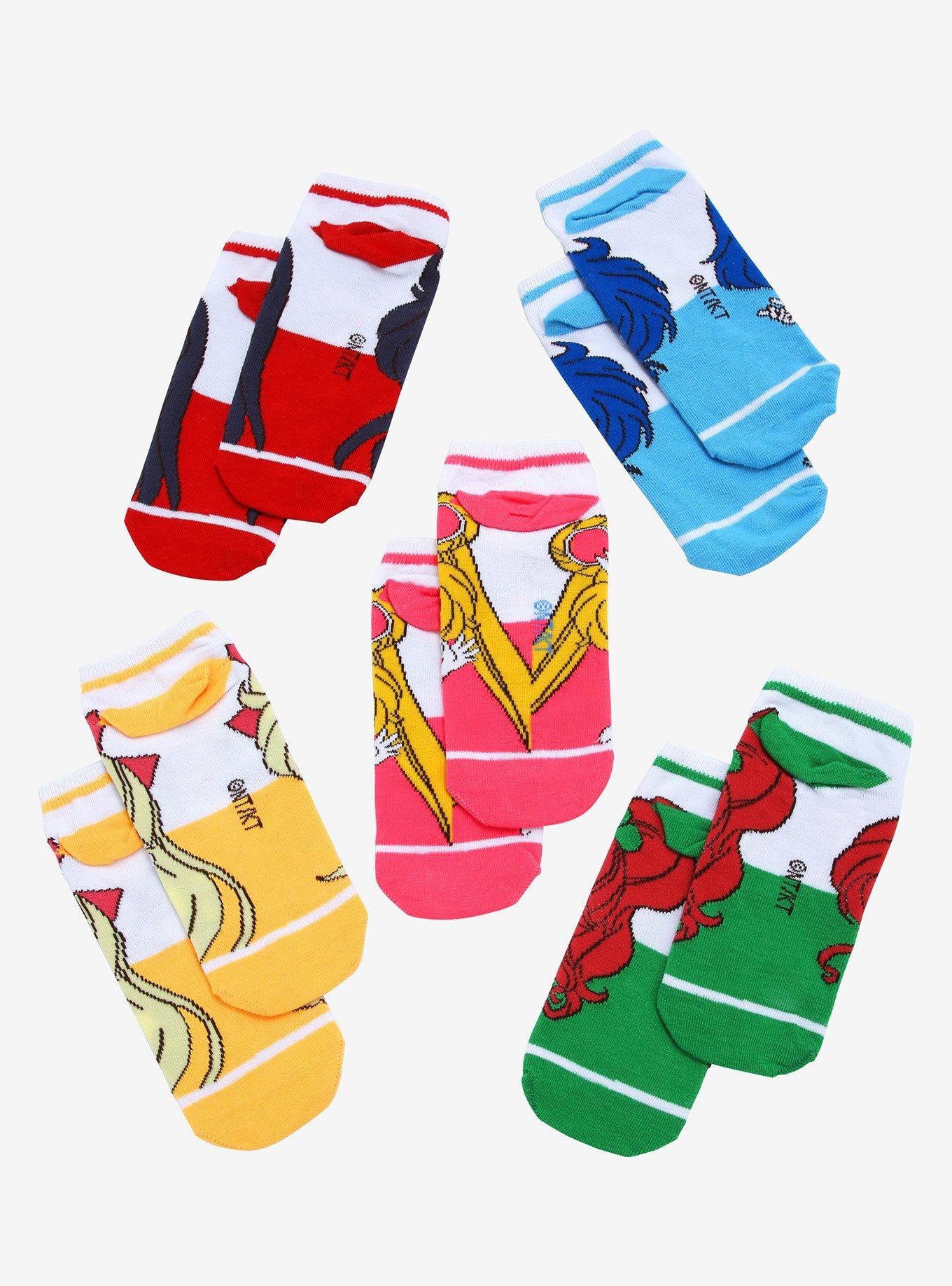 Pretty Guardian Sailor Moon Chibi Character Portraits Sock Set, , alternate