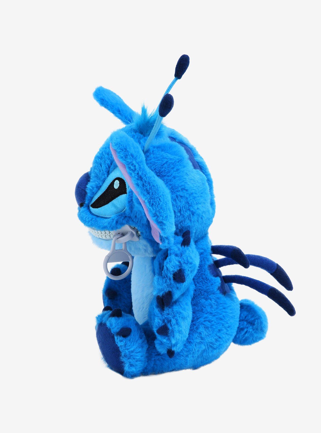 Disney Lilo & Stitch Stitch (Alien Form) Zip Mouth 8 Inch Plush, , alternate