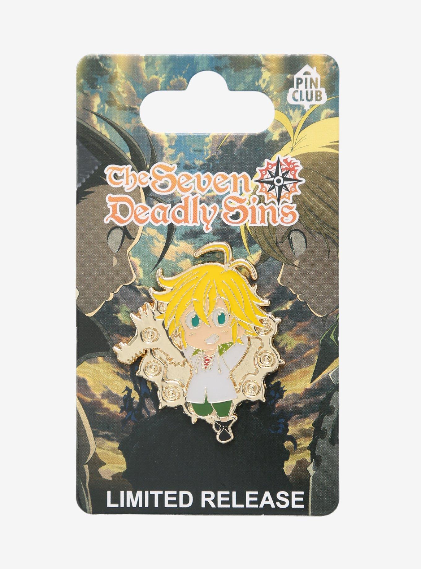 The Seven Deadly Sins Meliodas Enamel Pin, , alternate
