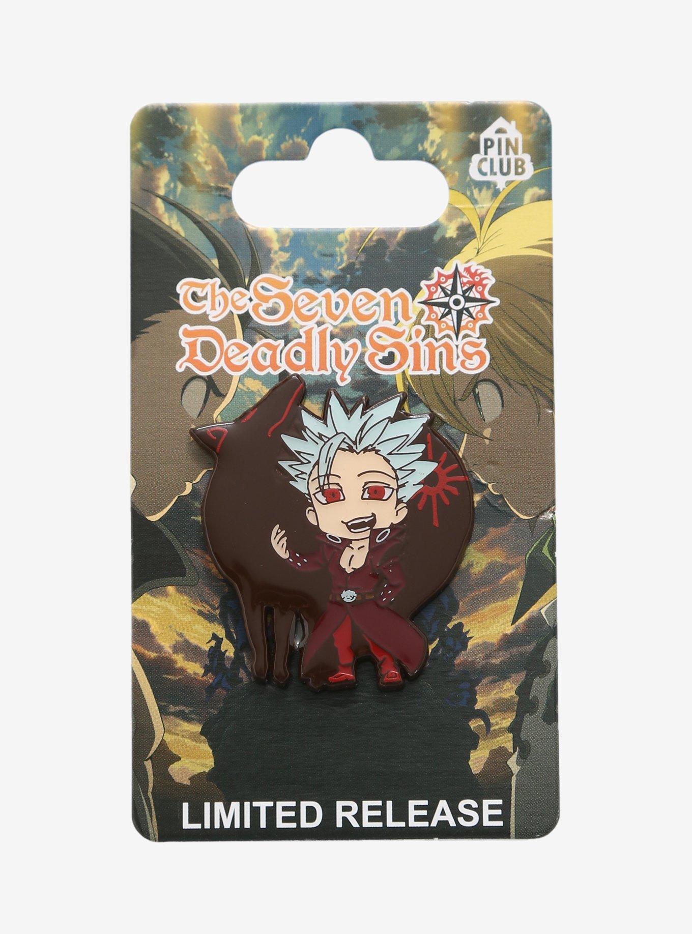 The Seven Deadly Sins Ban Enamel Pin, , alternate