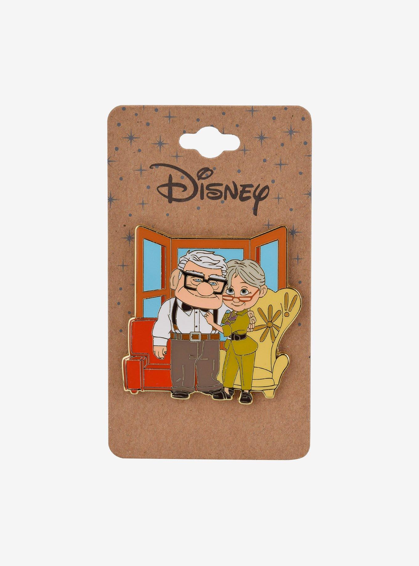 Disney Pixar Up Carl & Ellie Enamel Pin - BoxLunch Exclusive, , alternate