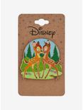 Disney Bambi & Faline Circle Frame Enamel Pin - BoxLunch Exclusive, , alternate
