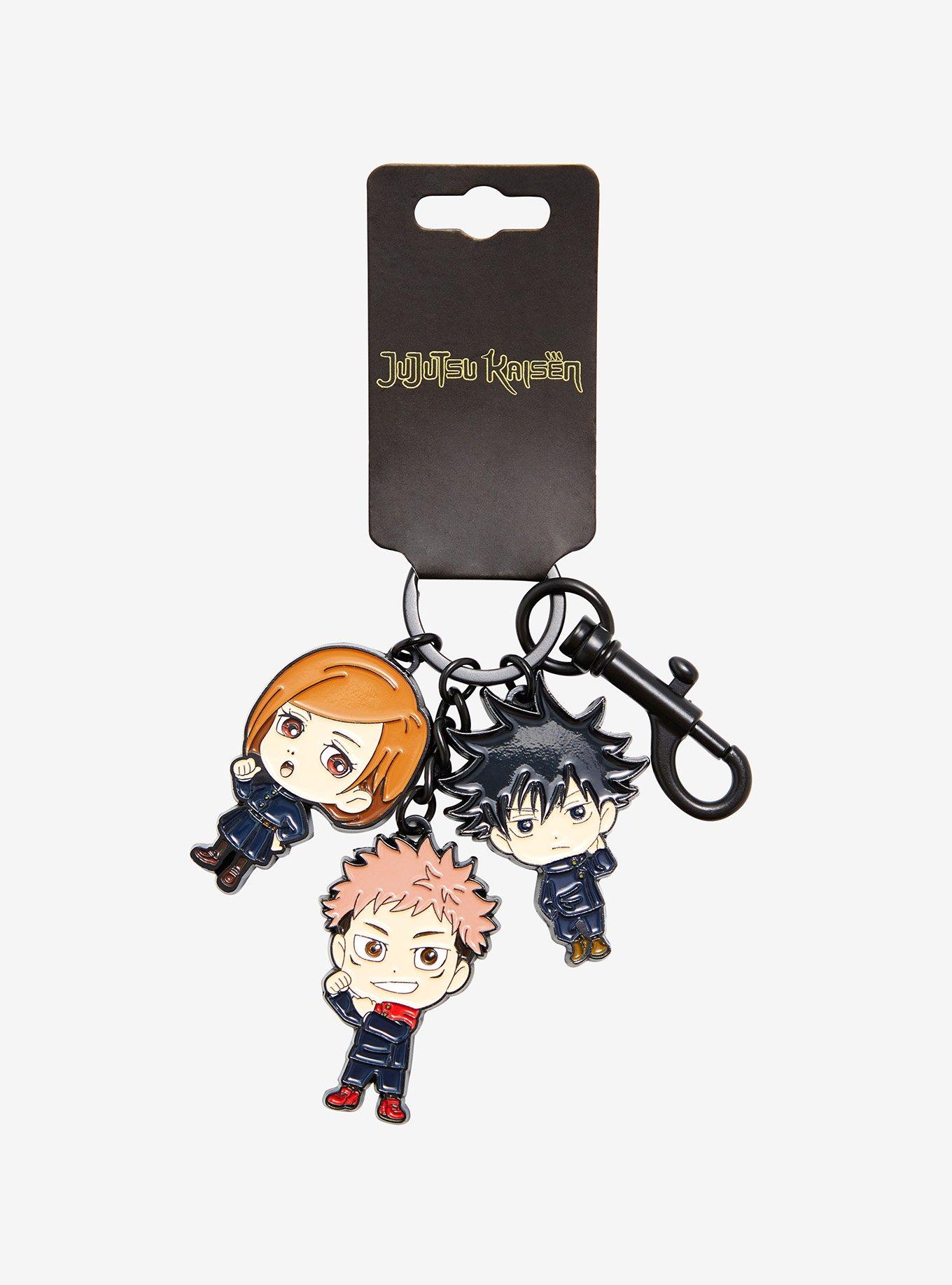 Jujutsu Kaisen Chibi Jujutsu Sorcerers Multi-Charm  Keychain - BoxLunch Exclusive, , alternate